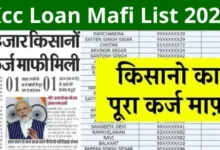Loan Waiver List